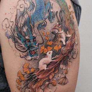 Tatuaje de Deborah Genchi