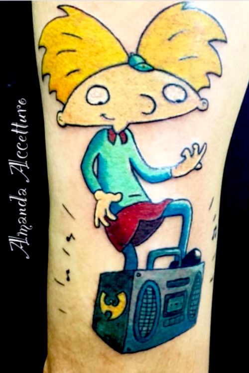 Tattoo uploaded by Amanda Accetturo â€¢ Hey Arnold! #heyarnold #cartoon #