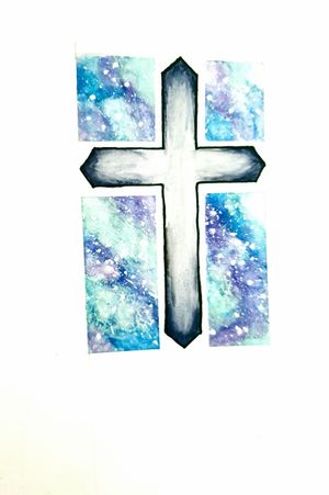 #cross #crosstattoo #polishgirl #watercolor #watercolortattoos #watercolortattoo 
