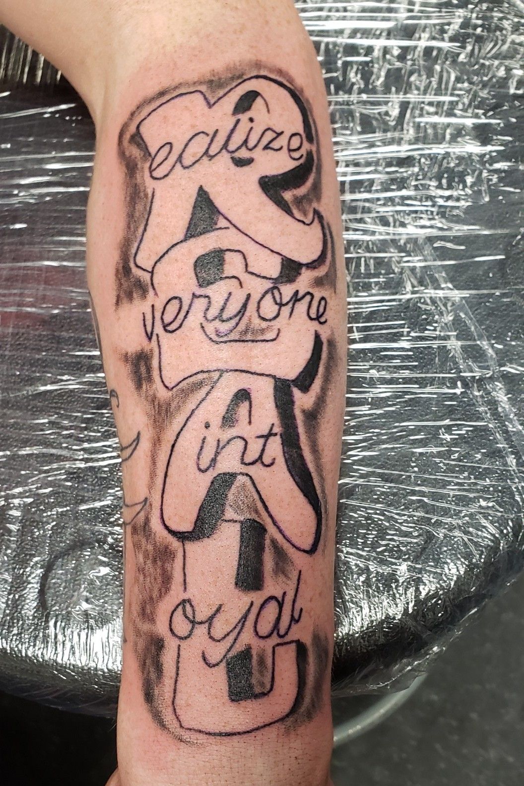 Tattoo uploaded by TariQ Fowler  REAL Realize Everyone Aint Loyal   Tattoodo