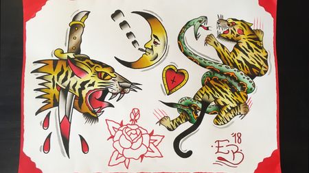 Flash tattoo