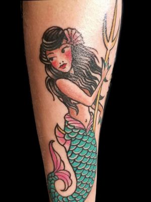 Traditional style= mermaid
