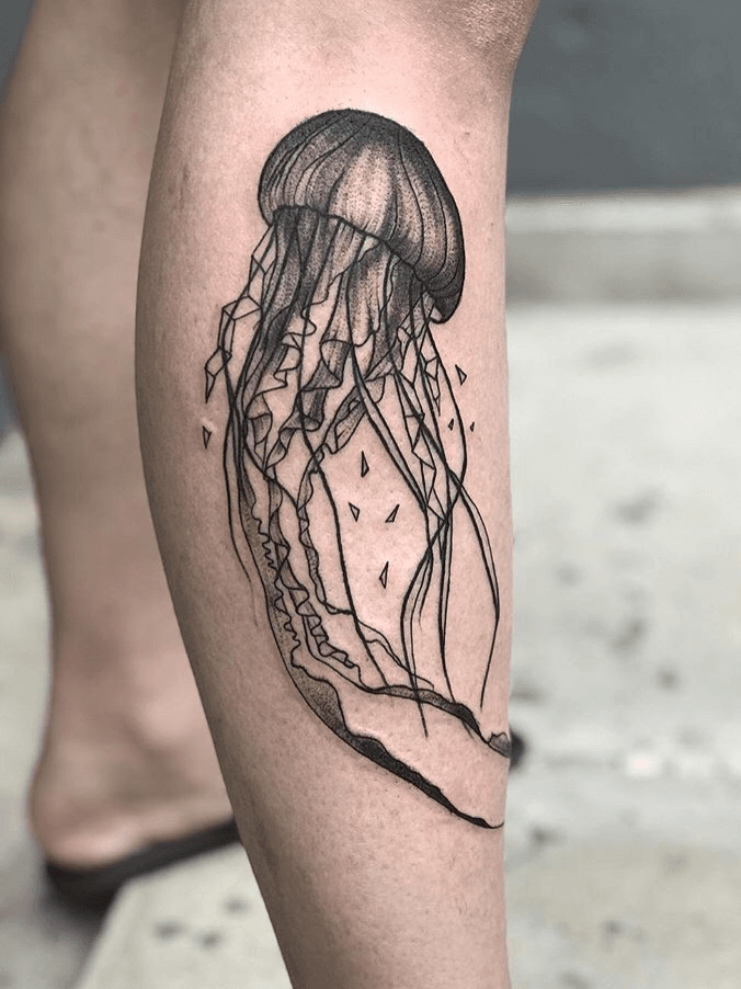 45 Designing a Unique and Symbolism Behind Jellyfish Tattoos