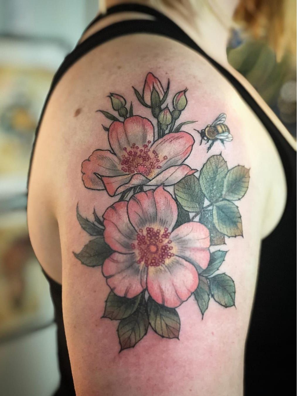 The fascinating world of flora in a botanical tattoo by Olga Nekrasova   iNKPPL