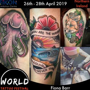 We will be attending the World Tattoo Festival, see you there!