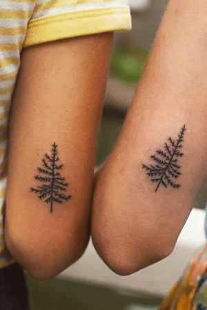 Matching tattoo with my bff #tree #romania #plant #Elbow 