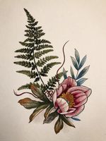 Art by Alice Kendall of Wonderland PDX #AliceKendall #Wonderland #Portland #color #nature #biological #flower #floral #plant #plantlife #ecology #biologicalillustration #illustrative #botanicalillustration