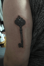 Key Tattoo 🗝 #keytattoo #keytomyheart 