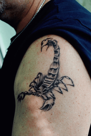 tattoo#scorpion#Black#arm