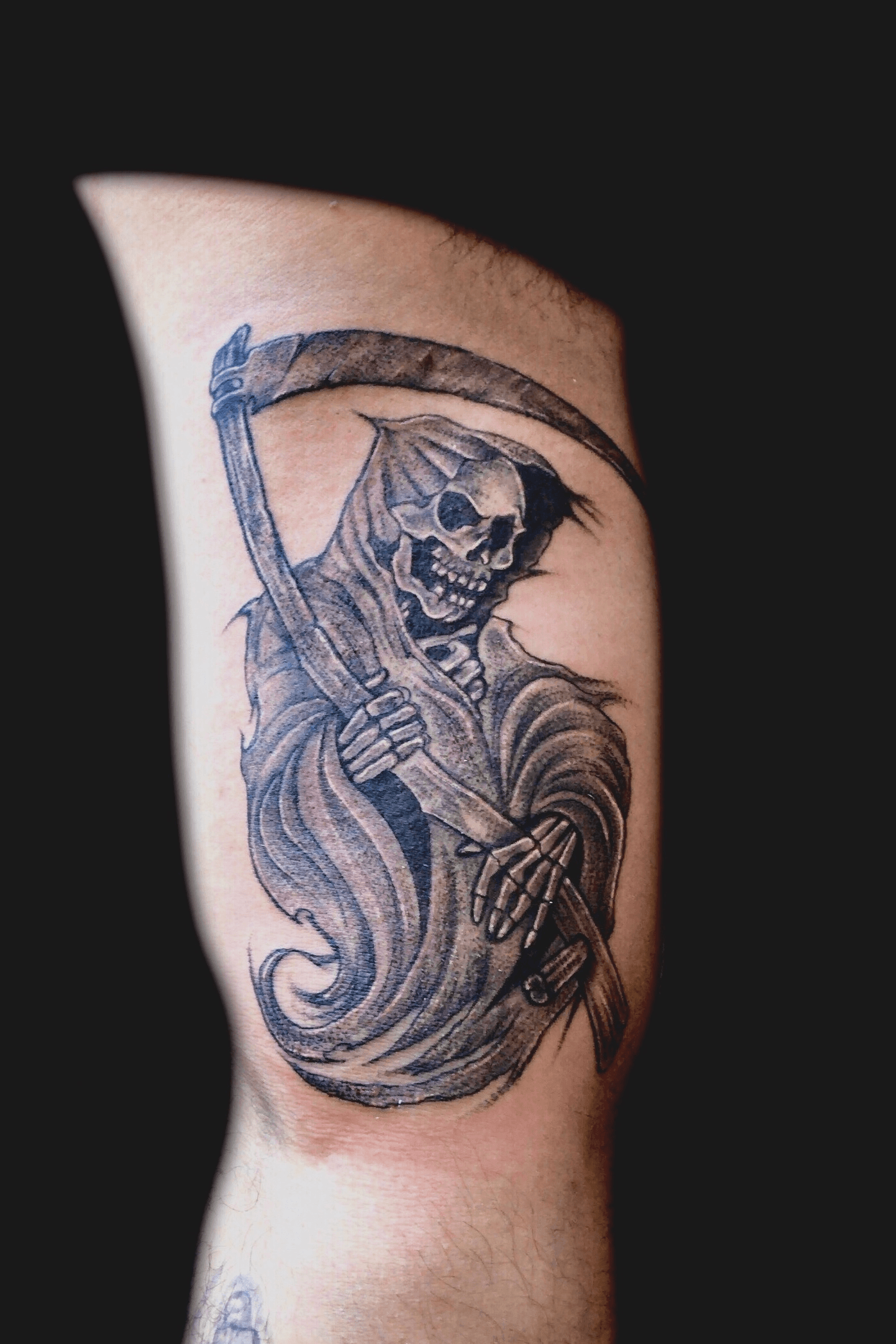 37 Grim Reaper Tattoos With Dark and Mysterious Meanings  TattoosWin
