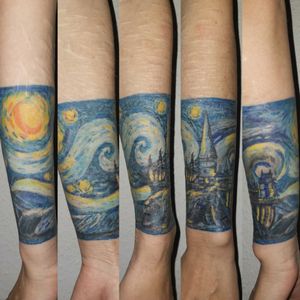 Scarcover - Hogwarts Van GoghAlways a pleasure to help people back to selflove