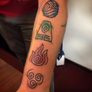 Avatar Element Symbols