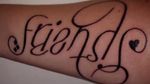#Friends #Sisters #Ambigram #Tattoo
