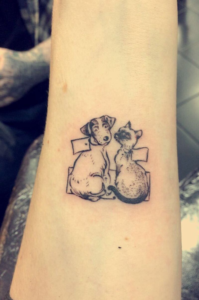 Tattoo uploaded by Em • Bimbo and Topsy Tattoo (Enid Blyton) • Tattoodo