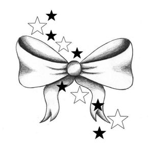 Bow with stars