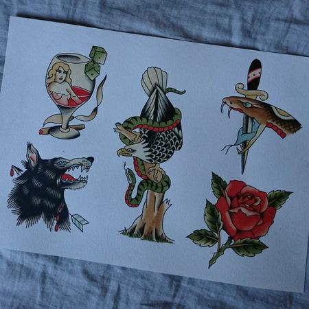Flash tattoo