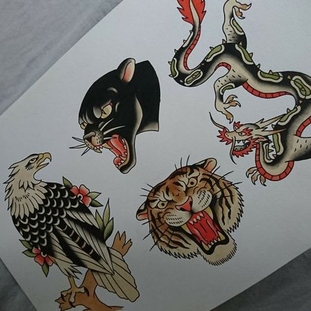 Flash tattoo