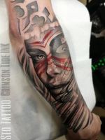 Beautiful piece from Native American sleeve🔥 To book your tattoo with us, send your enquiry via our web: www.tattooinlondon.com Or call 02086821185 Open Thursday to Monday South West London, Tooting #uktattoo #crimsontideink #ctilondon #tattoorealistic #nativeamericangirl #londontattoos #londontattooartist #tootingtattoo #killerink #nativeamericantattoo #dailytattoos #london #inked #blackandgreytattoo #beautifultattoo #blackandgreyrealism #sleevetattoo #тату #татуировка #русскийлондон #tattoogram