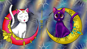 Sailor Moon “Artemis & Luna” design’s available to be tattooed!! Prints will be available for purchase at the @villainarts Tattoo Arts Convention in Chicago, Illinois this upcoming weekend March 22nd-24th!! #solidink #meekBtattoos #sandiego #california #trad #traditional #traditionaltattoo #color #BoldTattoos #life ##hivecaps #fkirons #neotraditional #neotraditionaltattoo #thebvcklinecollective #sailormoon #luna #artemis #anime #toonami #flash #art #wip #animetattoo #chicago #villianarts