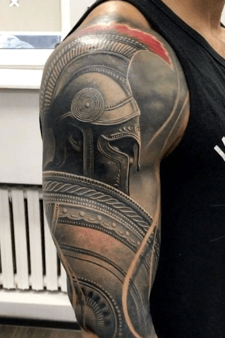 spartan helmet tattoo designs  Clip Art Library