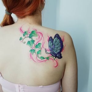 New life for a lonely butterfly#tattoo #ink #tattooaveiro #zorbatattoo #girltattoos #ink #intenzeink #inked #zorbatattooart 