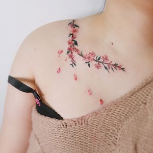 scar cover-up cherryblossom