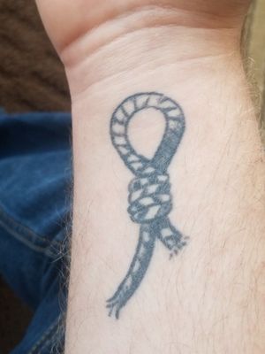Flash Noose done by James at True North Tattoo, Cloquet Mn
