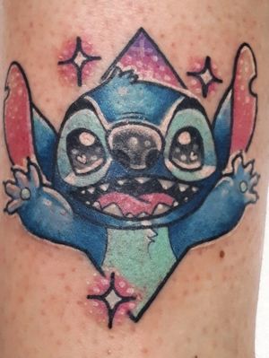 "Ohana means family. Family means nobody gets left behind or forgotten"#LiloandStitch  #liloandstitchtattoo  #stitch  #disney  #ohana #ohanameansfamily  #family  #watercolor  #tattoo #ink  #follow  #like4like@ladylivai