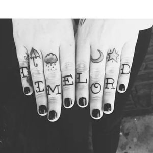 #doctorwho #dw #timelord #handtattoo