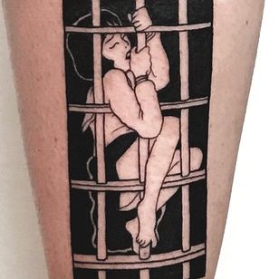 Tattoo by Maia Forster #MaiaForster #eroguro #erogurotattoo #Eroguronansensu #Japanese #Japanesetattoo #anime #manga #illustrative #graphicart #comicbook #comicart #linework