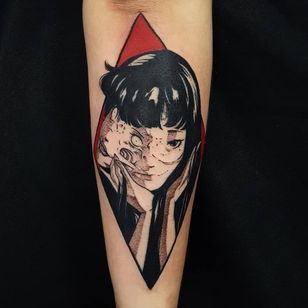 Tattoo by Uve #Uve #eroguro #erogurotattoo #Eroguronansensu #Japanese #Japanesetattoo #anime #manga #illustrative #graphicart #comicbook #comicart #linework