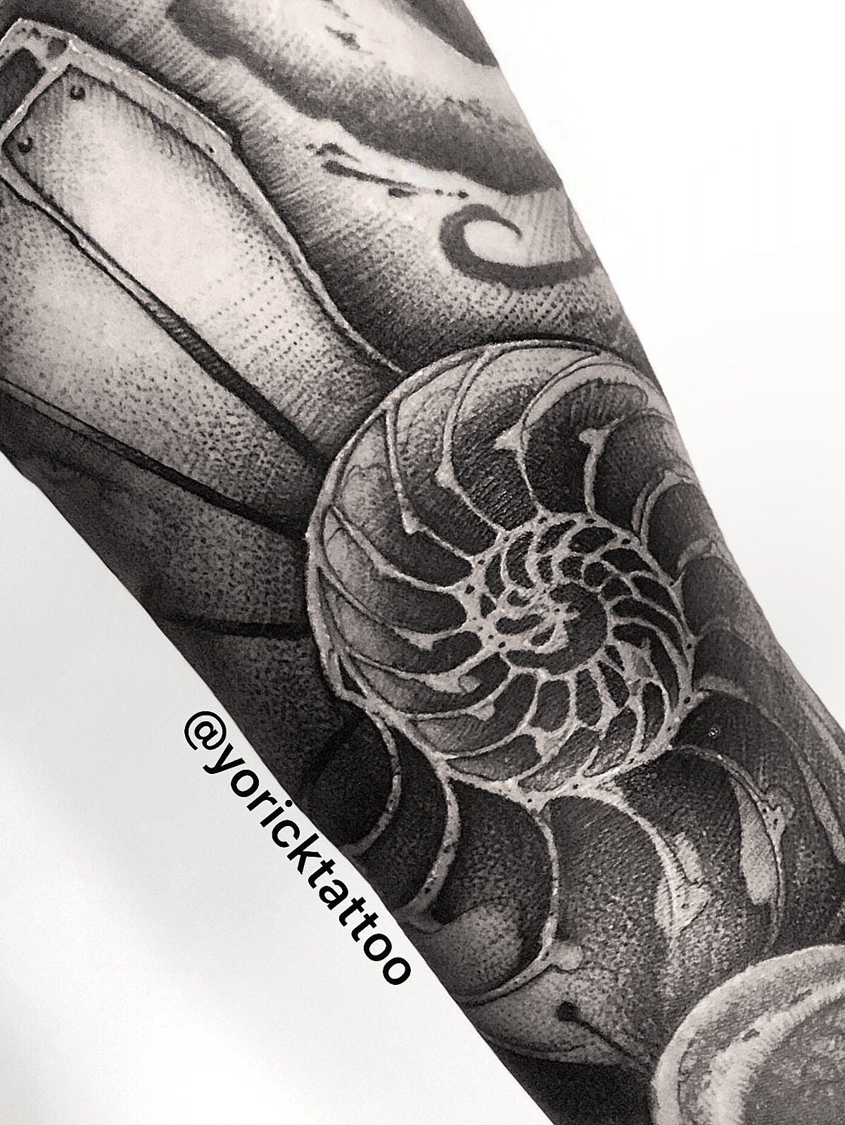 Sacred Geometry Tattoos: Golden Spiral & Sacred Knots • Tattoodo