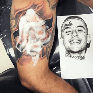 Peep artist lil tattoo Post Malone