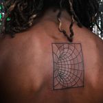 Tattoo by Roxann8roxann #roxann8roxann #TannParker #InktheDiaspora #portal #cyberpunk #linework #qpocttt #poctattoo #qpoctattoo #brownskin #blackskin #empower #visibility #tattoocommunity