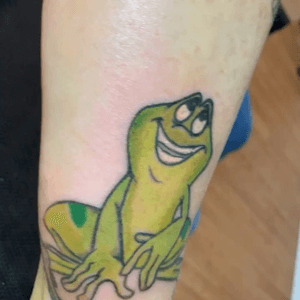 Princess and the Frog #disneytattoo #frogtattoo 