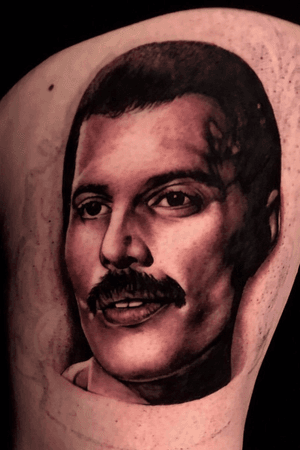 Portrait of Freddie Mercury 