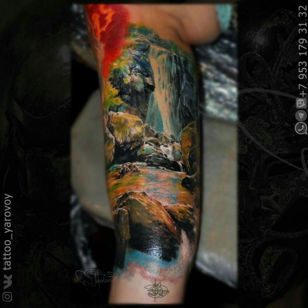 waterfall tattooTikTok Search