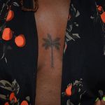 Tattoo by Paola Pokes #PaolaPokes #TannParker #InktheDiaspora #palmtree #qpocttt #poctattoo #qpoctattoo #brownskin #blackskin #empower #visibility #tattoocommunity
