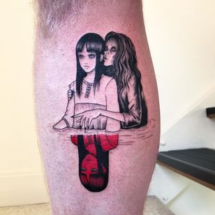 Tattoo by Suzani #Suzani #eroguro #erogurotattoo #Eroguronansensu #Japanese #Japanesetattoo #anime #manga #illustrative #graphicart #comicbook #comicart #linework