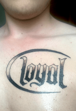 „Loyal“ from Kontra K - special meaning for me, loyality to the family & friends, and I’m a big Kontra K - Fan