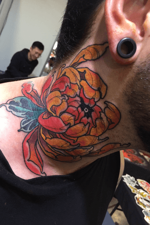 Crysanthemum in Franz                                             For all enquiries: 👉 samhillcoattattoo@gmail.comOr direct message #samhillcoat #tattoo #brisbanetattoo  #brisbanetattooartist #brisbanetattooart #japanesetattoo #japanesetattoos #japanesetattooart #neewschooljapanese #irezumi #irezumicollective #japanesetattoodesign #tattooartist #tattooart #g #tattooflash #orientaltattoodesign #bestirezumi 