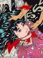 Art by Tina Lugo #TinaLugo #eroguro #erogurotattoo #Eroguronansensu #Japanese #Japanesetattoo #anime #manga #illustrative #graphicart #comicbook #comicart #linework
