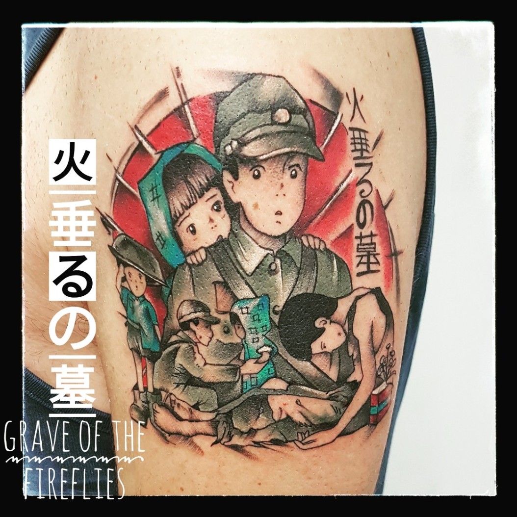 The Grave of the fireflies series  Greens Tattoo Studio  Facebook