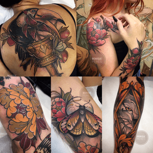 Our guest Monique « neotrad tattoo »