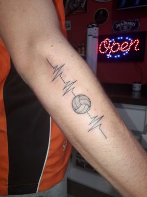 Primeira tattoo do cliente Moisés obrigado pela confiança 