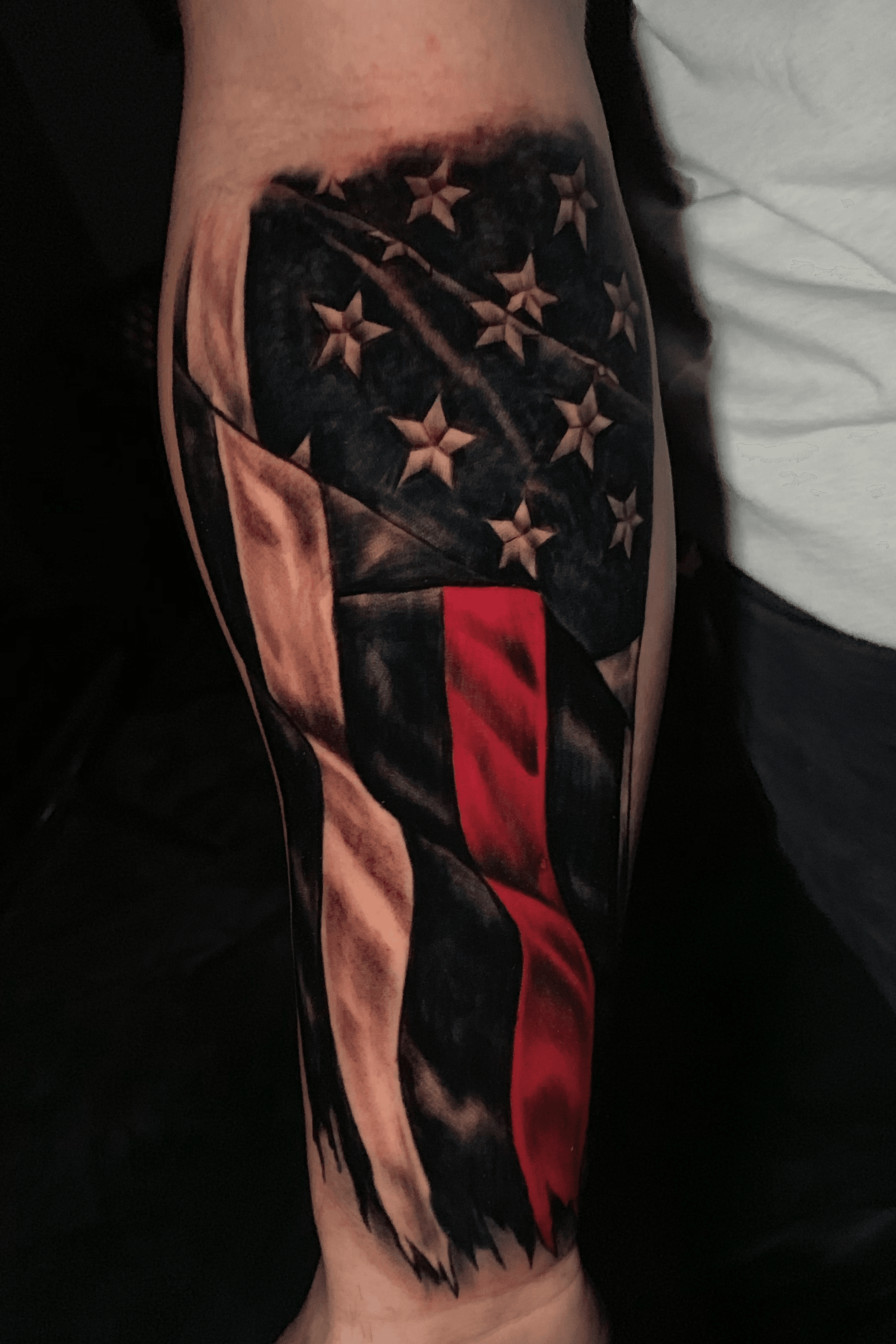 Top 30 American Flag Tattoo Design Ideas Sleeve Back Black And White   Saved Tattoo