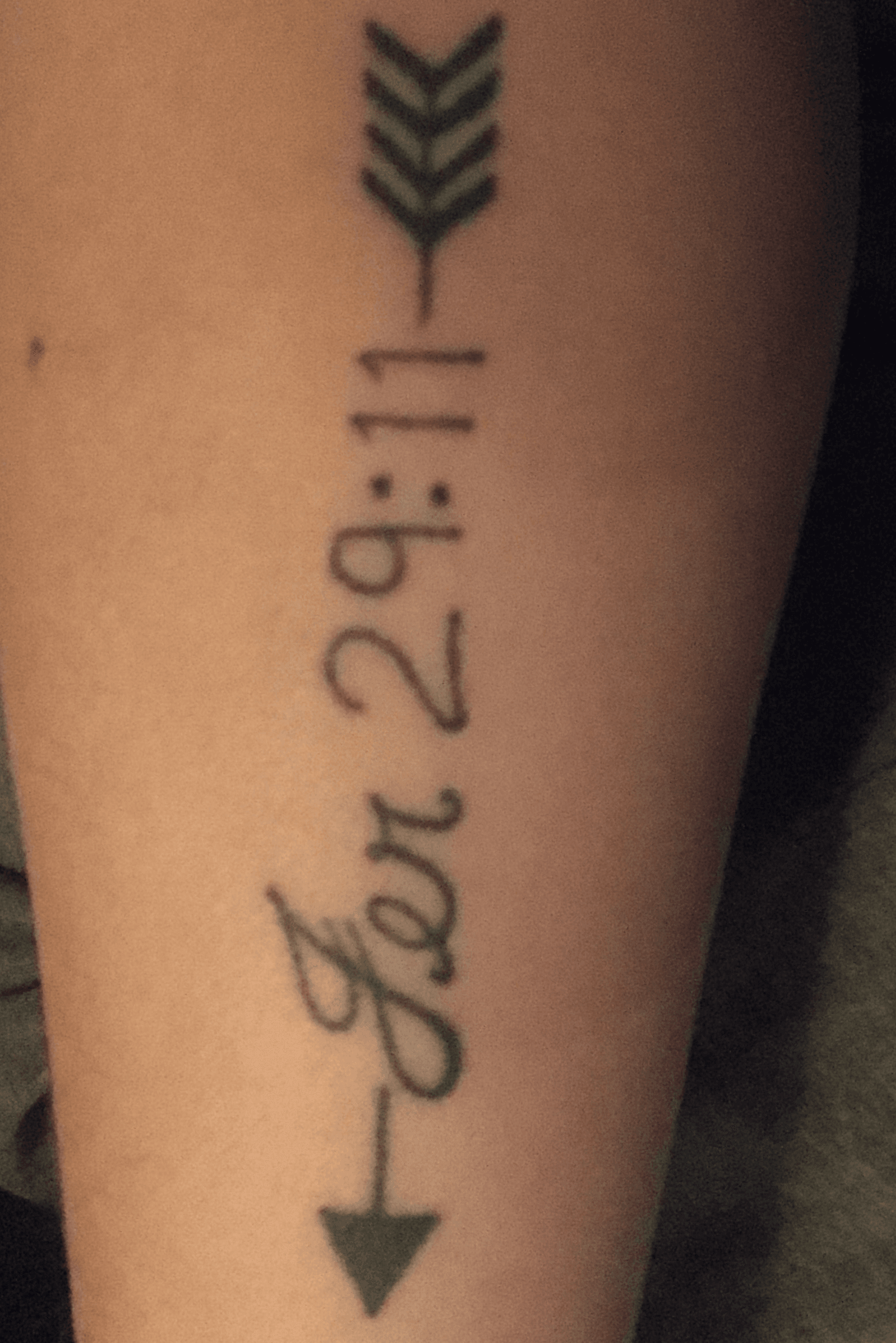 Tattoo uploaded by Jessica Crabtree  Wrist piece Jeremiah 2911 and 14  Pride flag inside a semicolon to represent suicides by the lgbtq community  and a cross in the center to remind