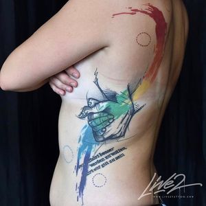Done by Live2 -Graphic - Abstract - Watercolour- #zurich #zurichtattoo #tattoozurich #zürichtattoo #züritattoo #tattoozürich #theburningeyetattoo #theburningeyetattoozurich #livetwotattoo 