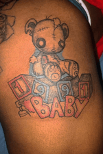 1990s Baby Tattoo I did #InkJunkiez 💉💉💉Dallas Texas Booking 9723020685