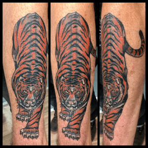 Tiger piece finished up..